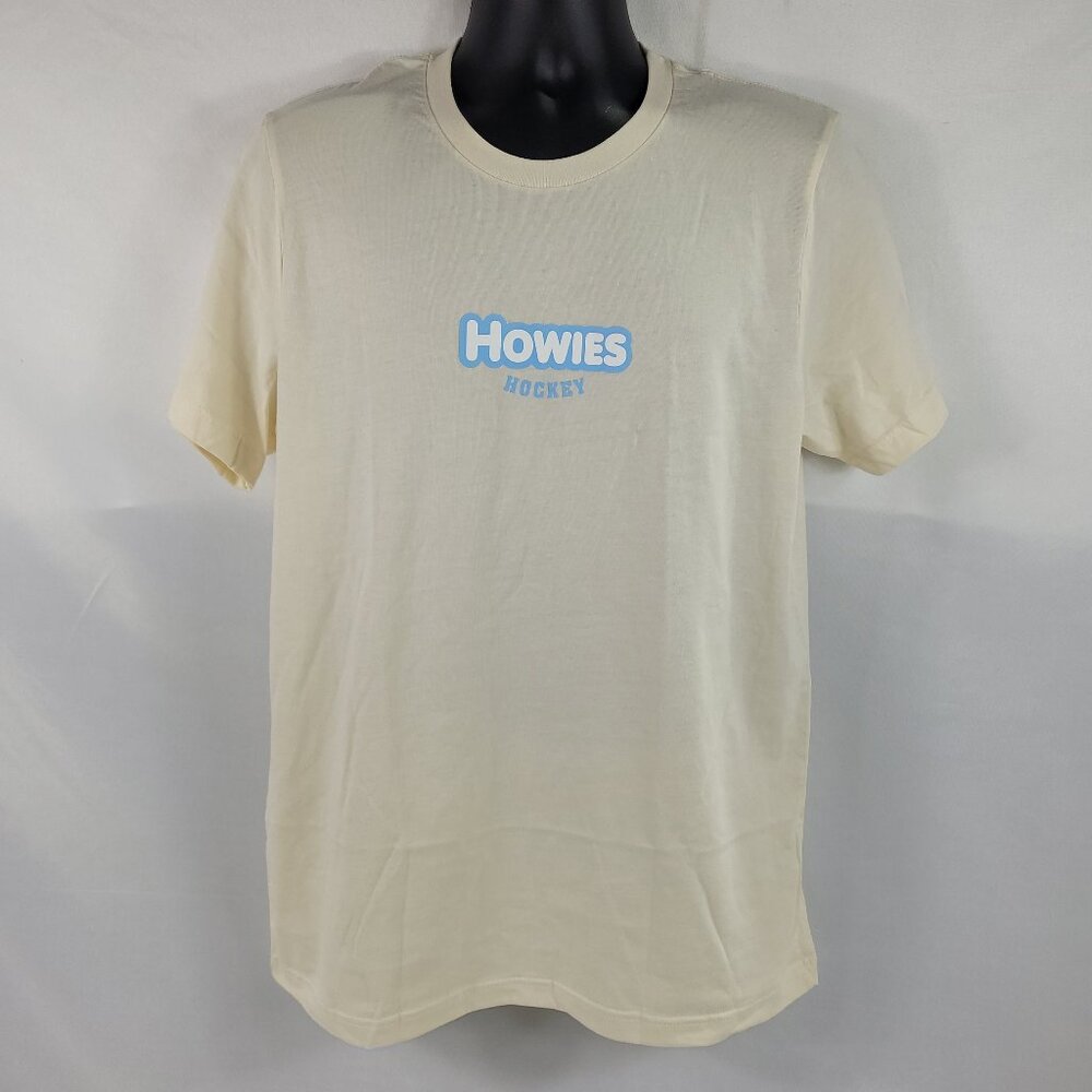 Howies Hockey Cream T-Shirt Men's size Large NEW